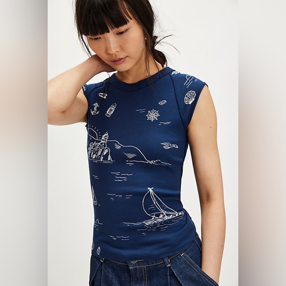 Ragabond Nautical Doodle Tee